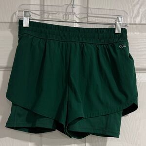 DSG Women's Dark Green Athletic Shorts